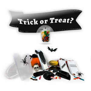 Halloween - Trick or Treat - Rouge / Inox