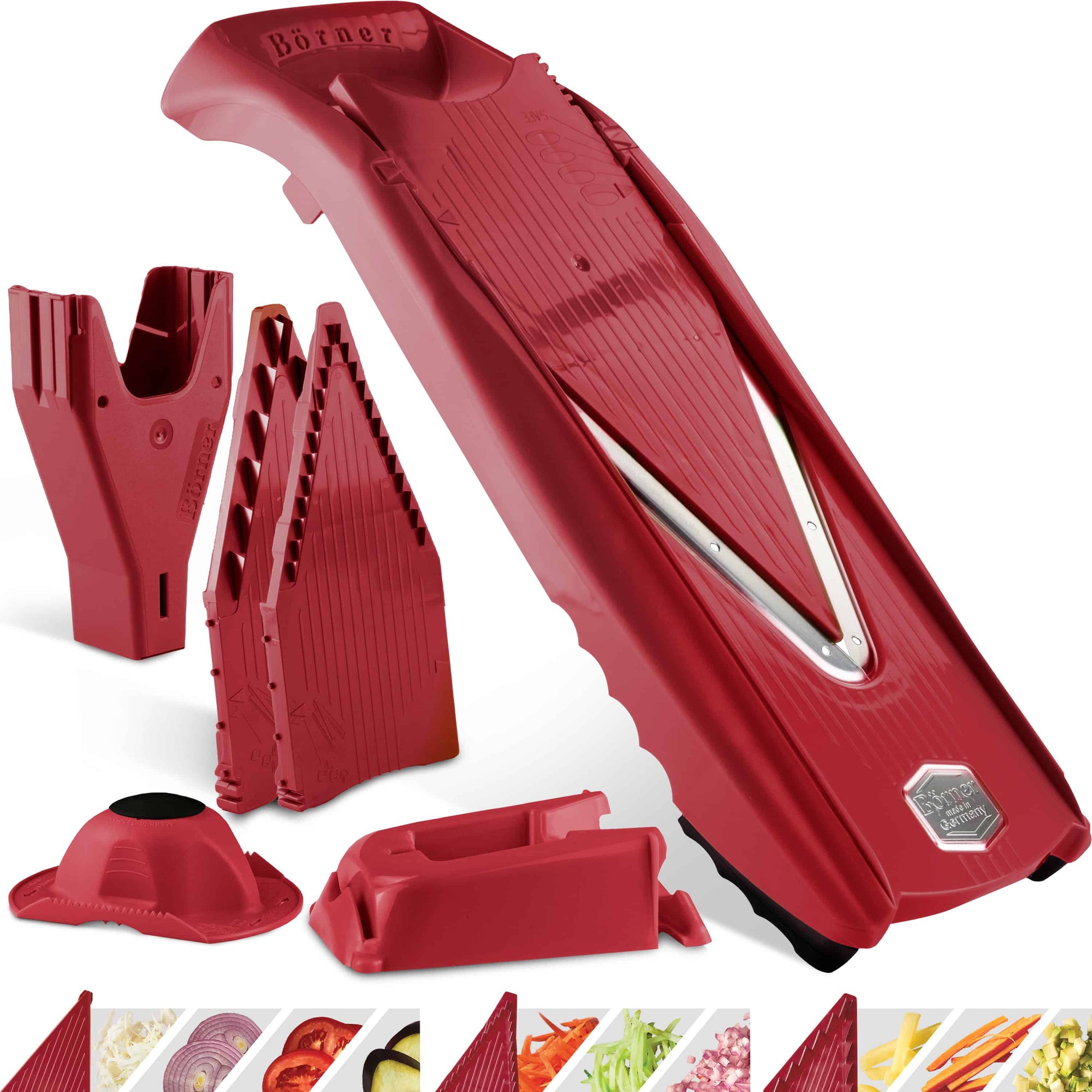 Mandoline Börner V5 PowerLine - Boîte de rangement incluse